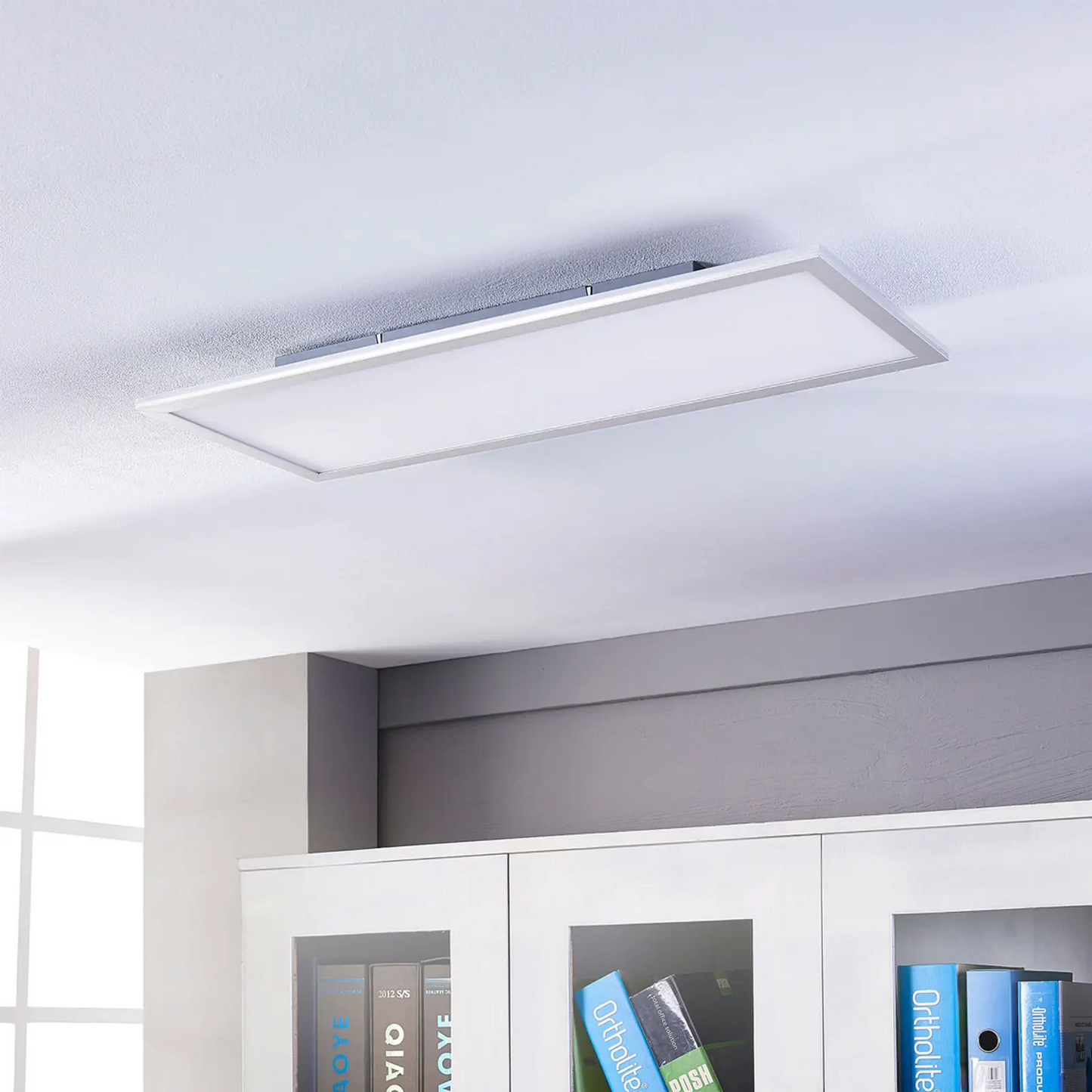 Lindby Livel LED skydelis, 4000K, 80cm x 30cm
