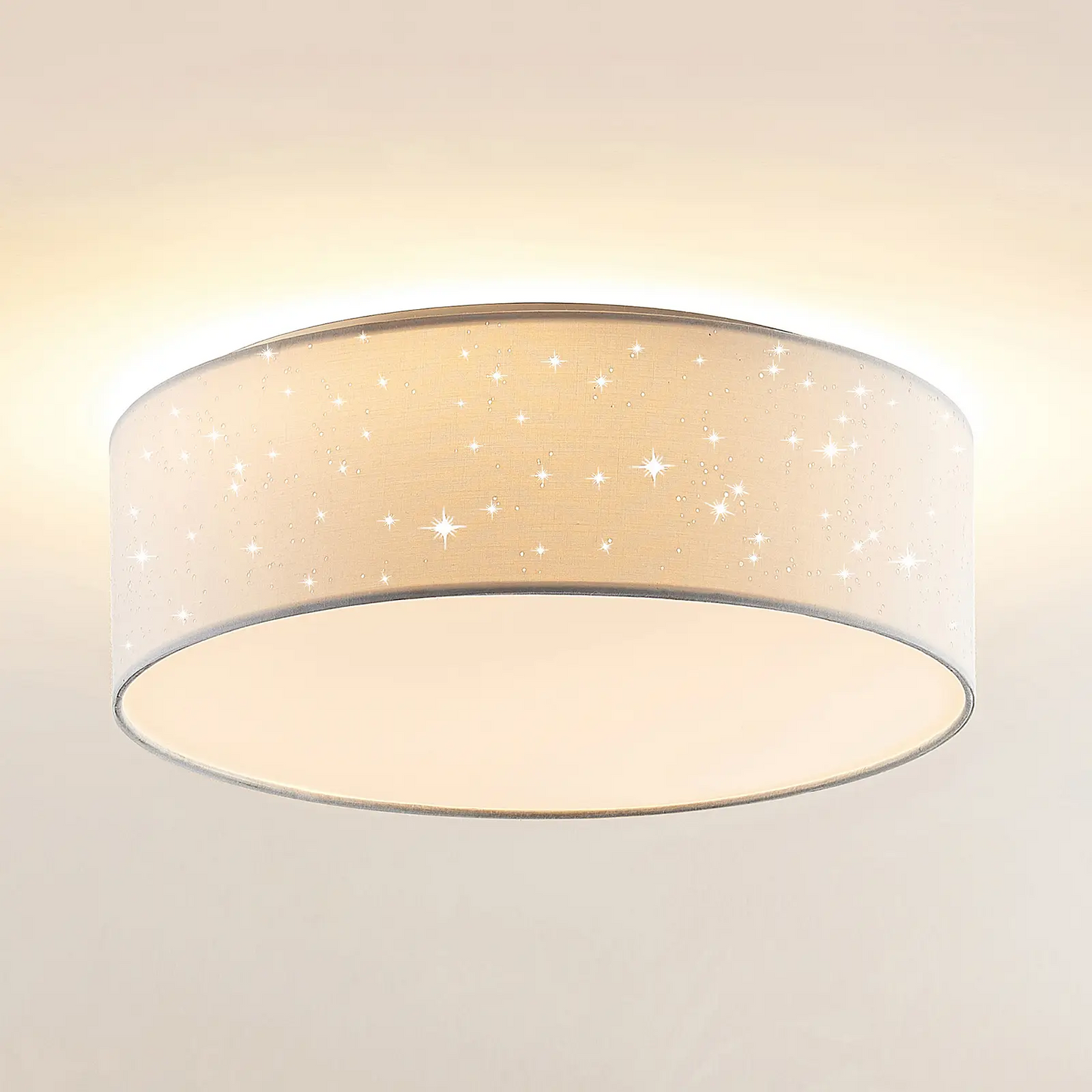 Lindby Ellamina LED lubinis šviestuvas, 40 cm, baltas
