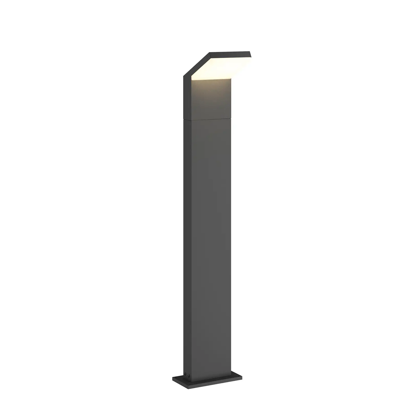 Yolena - grafito pilkos spalvos LED stulpelis, 100 cm