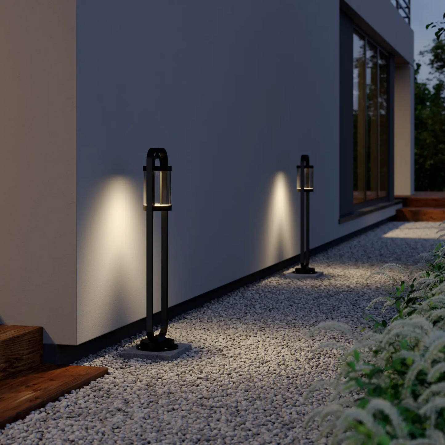 Lucande Caius LED kelio lemputė