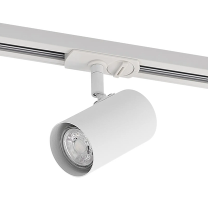Lindby Ties LED bėgių lemputė, 1 fazė, balta