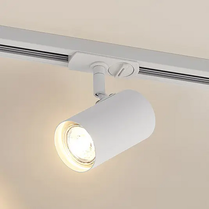 Lindby Ties LED bėgių lemputė, 1 fazė, balta