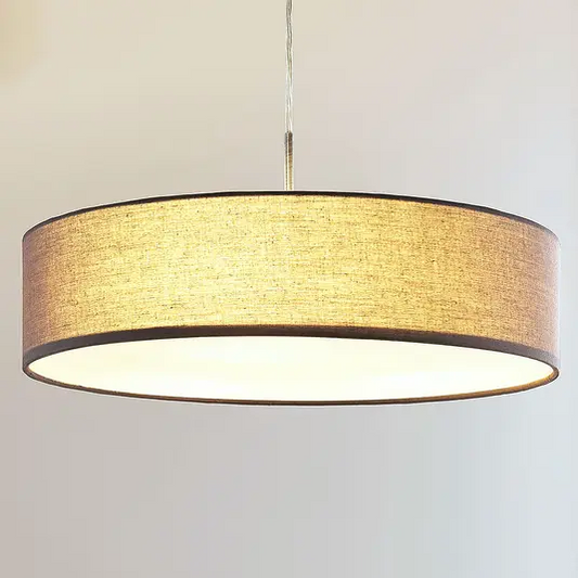 Sebatin pakabinamas šviestuvas su E27 LED, 50 cm, pilkas