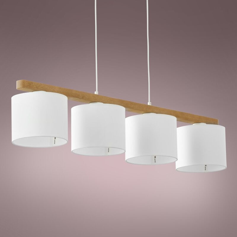 Pakabinamas šviestuvas Troy Pendant IV White-Brown 3270