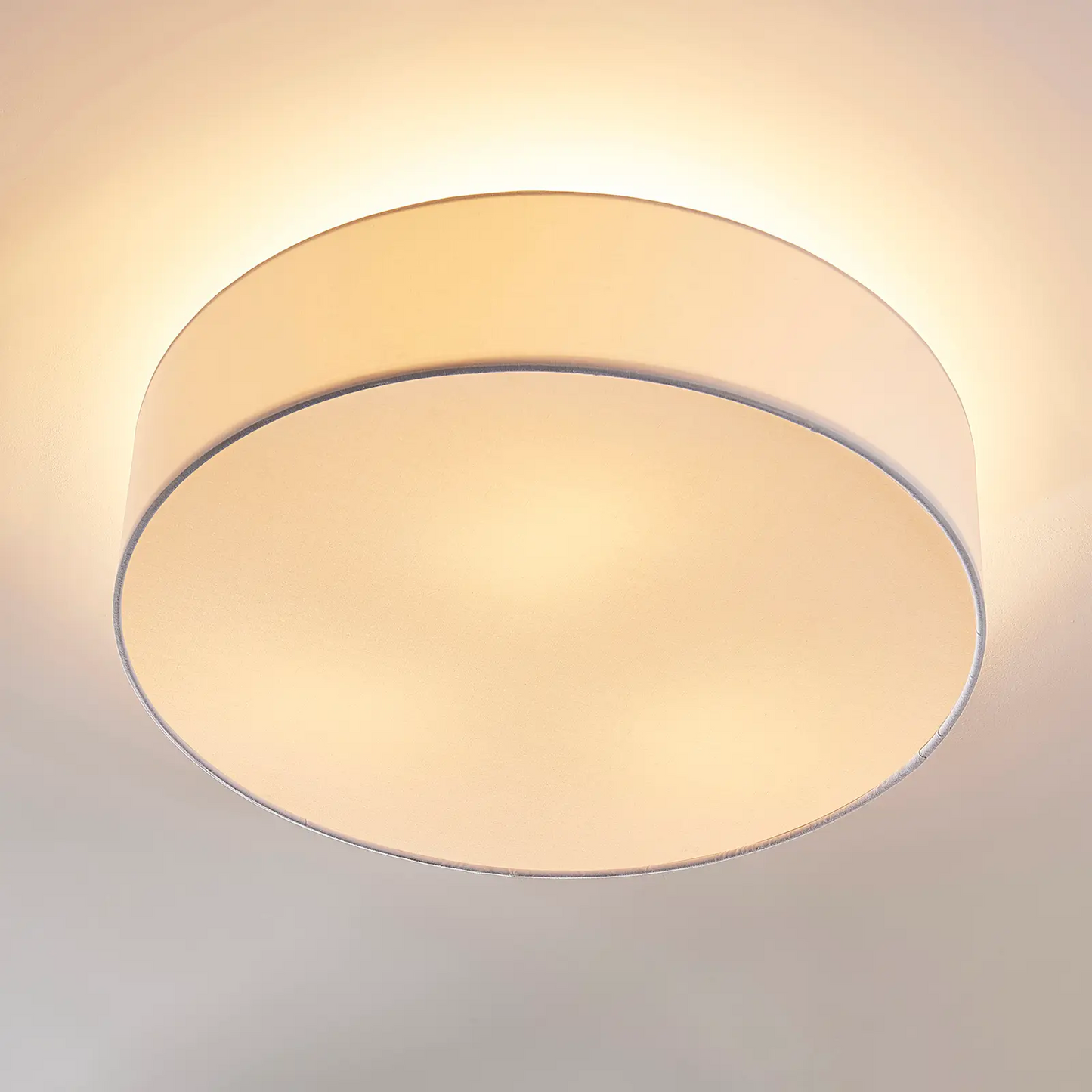 Lubinis šviestuvas Sebatin su E27 LED, 50 cm, baltas