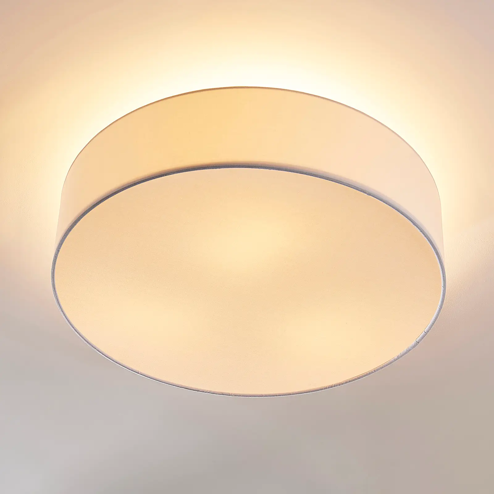 Lubinis šviestuvas Sebatin su E27 LED, 50 cm, baltas