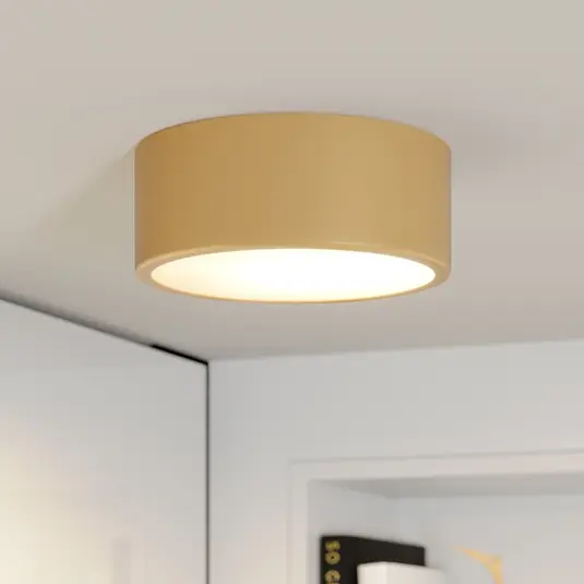 Cleo lubinis šviestuvas, Ø 20 cm, auksinis