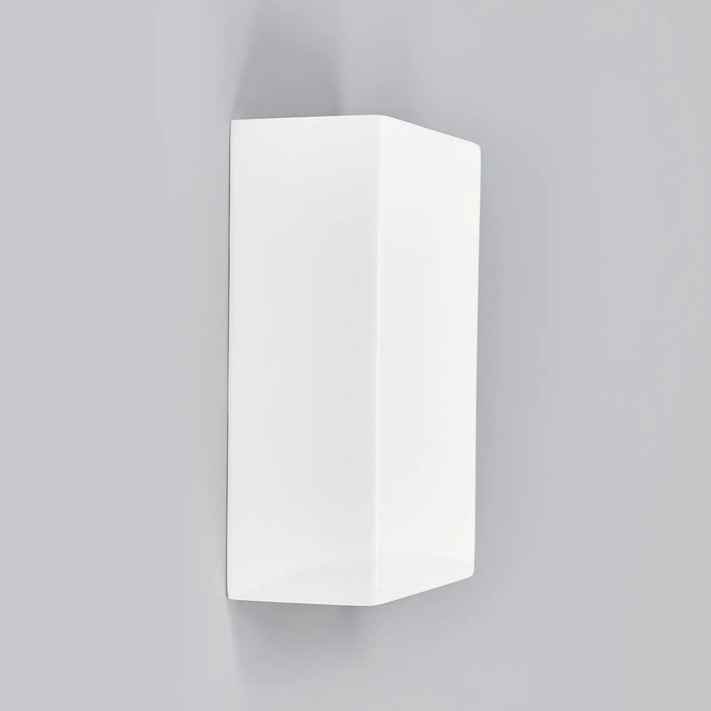 LED sieninis šviestuvas Fabiola iš gipso, aukštis 16 cm