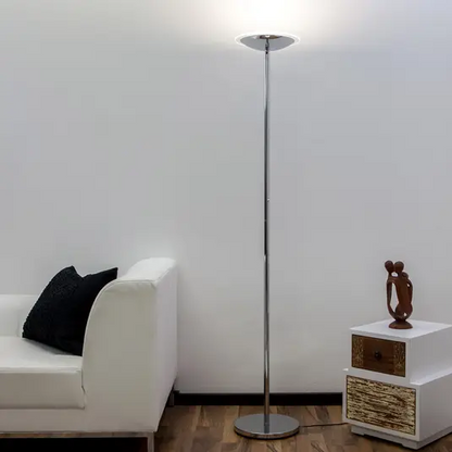 Puikus chromuotas LED aukštyn šviestuvas Malea