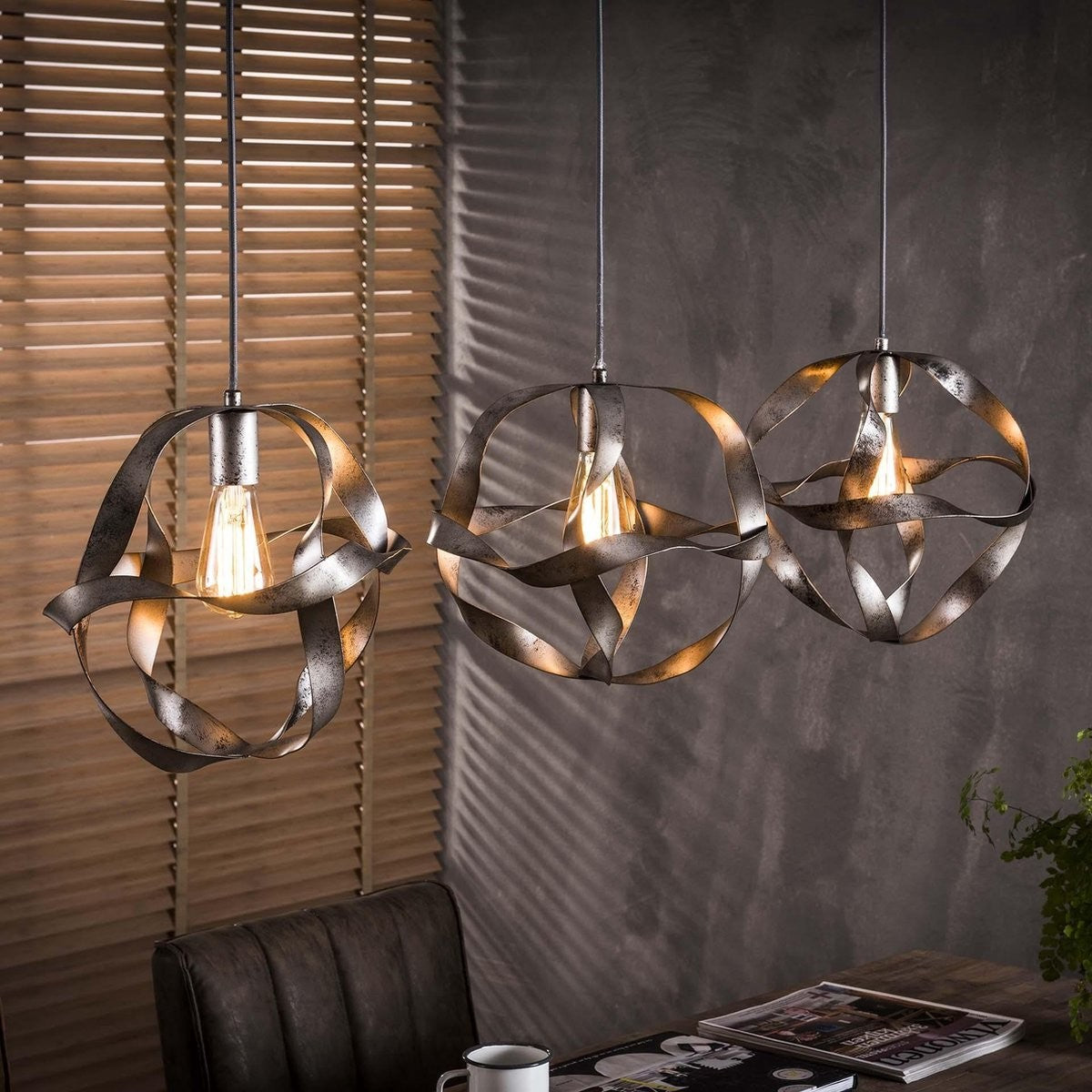 LifestyleFurn Pakabinamas šviestuvas 'Laurence' 3 lempų