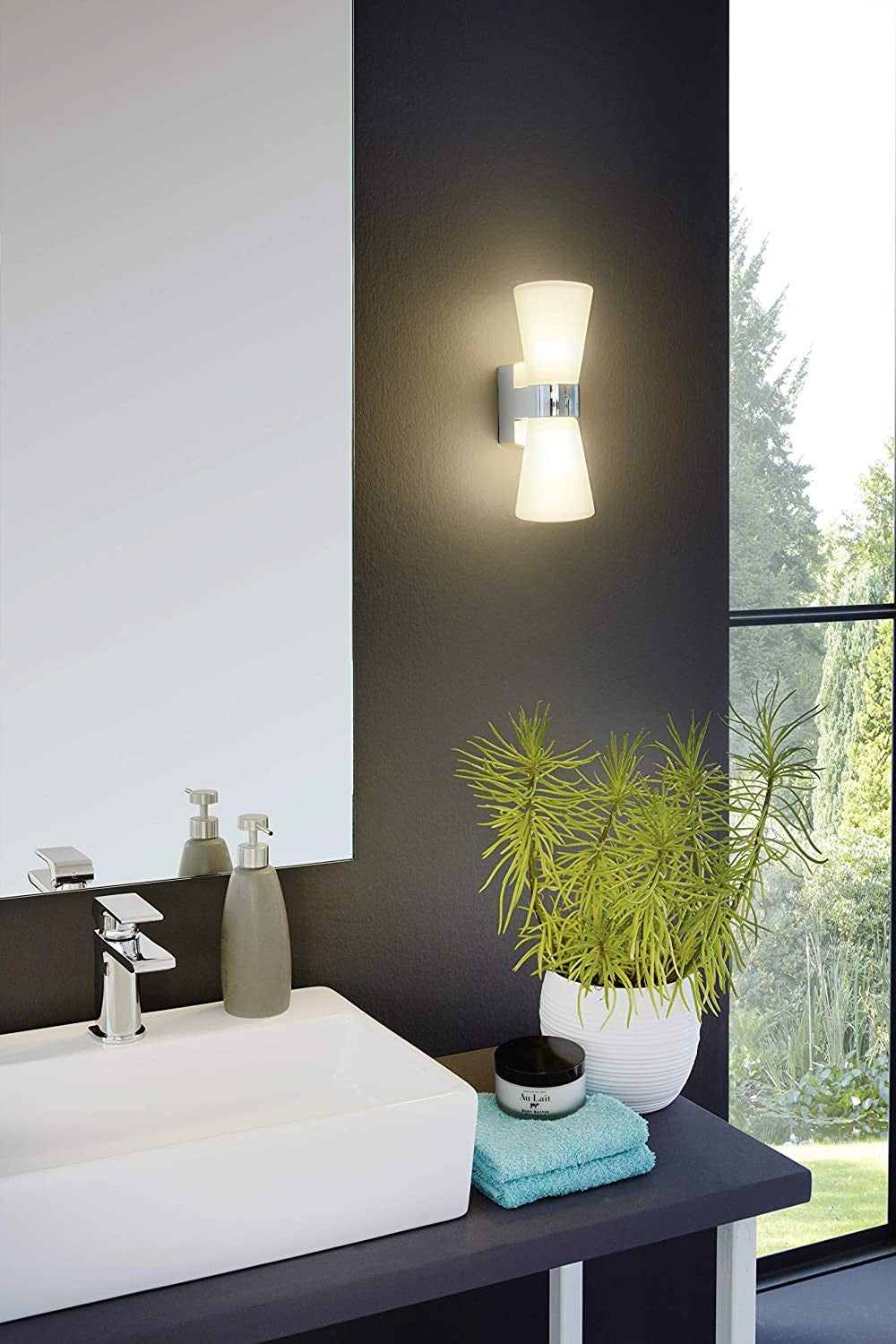Eglo - LED byios šviestuvas 2xLED/2.5 W/230V