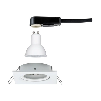 Paulmann 93471 Nova LED įleidžiamas prožektorius GU10 6,5 W matinis baltas