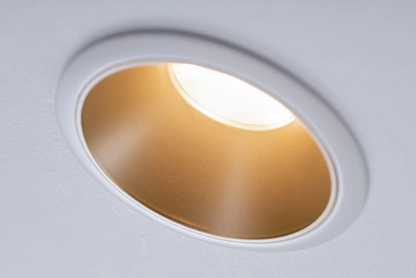 ĮMONTUOJAMAS ŠVIESTUVAS COLE 3 Įleidžiamas 2700K BLACK-GOLD DIM