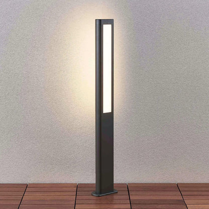 Mhairi LED tako šviestuvas, kvadratinis, tamsiai pilkas, 100 cm