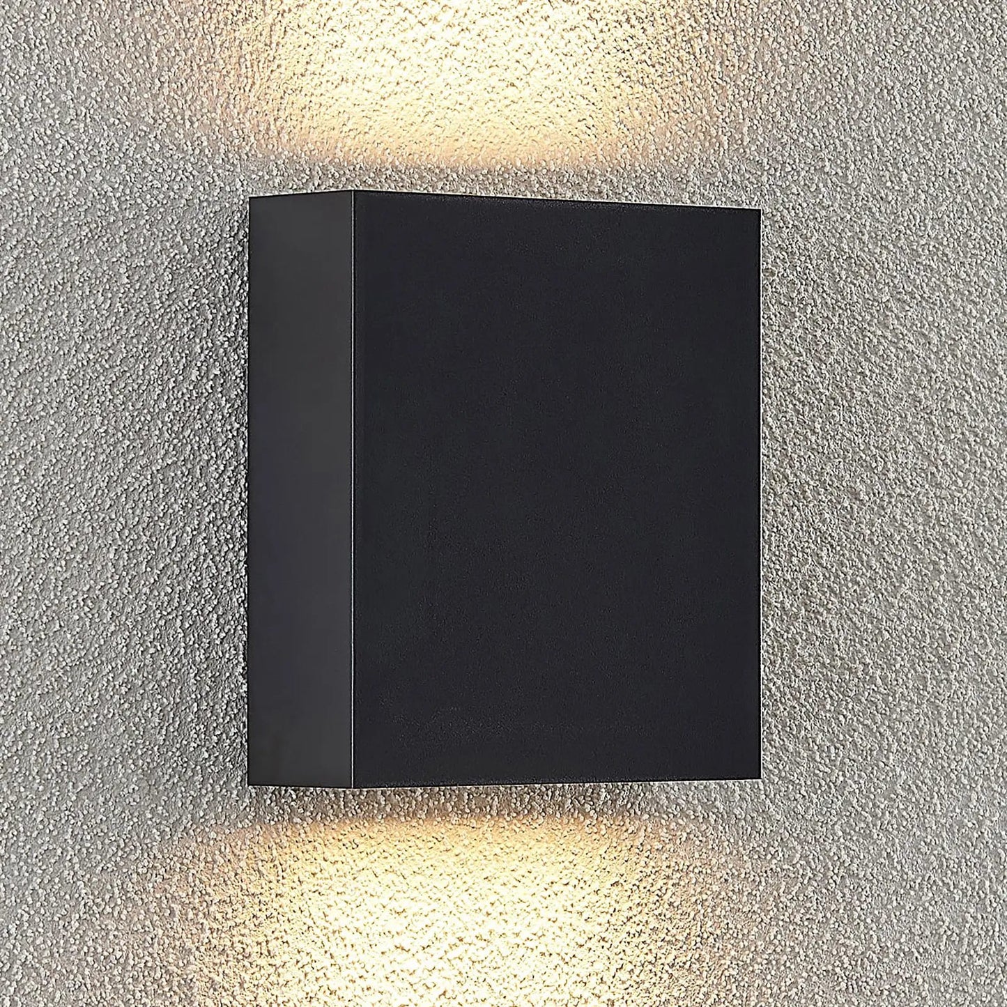 Lindby Ugar LED lauko sieninis šviestuvas, 13 cm aukštyn/žemyn