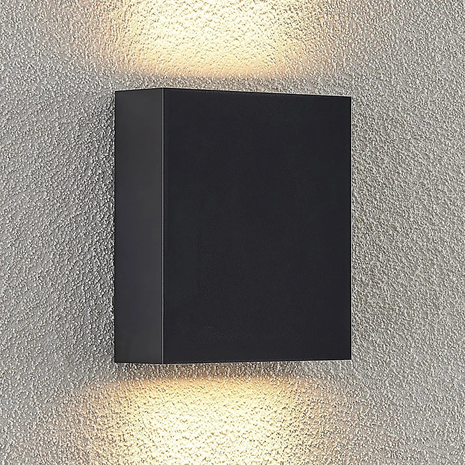 Lindby Ugar LED lauko sieninis šviestuvas, 13 cm aukštyn/žemyn
