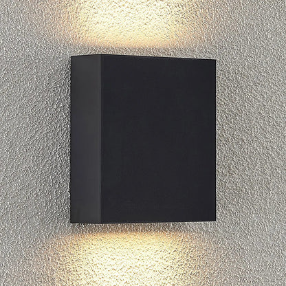 Lindby Ugar LED lauko sieninis šviestuvas, 13 cm aukštyn/žemyn