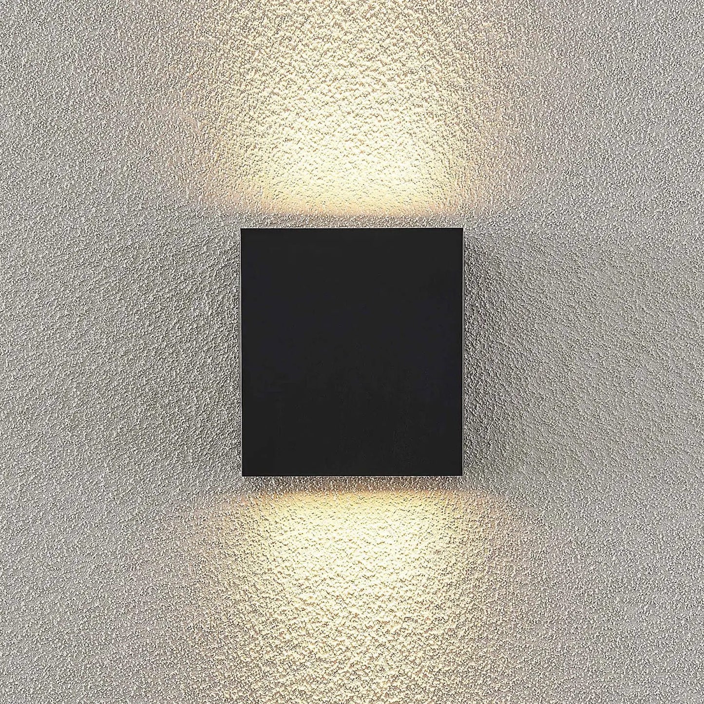 Lindby Ugar LED lauko sieninis šviestuvas, 13 cm aukštyn/žemyn