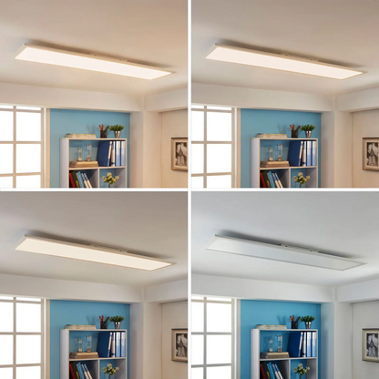 „Arcchio Enja“ LED skydelis, 119,5 cm x 29,5 cm