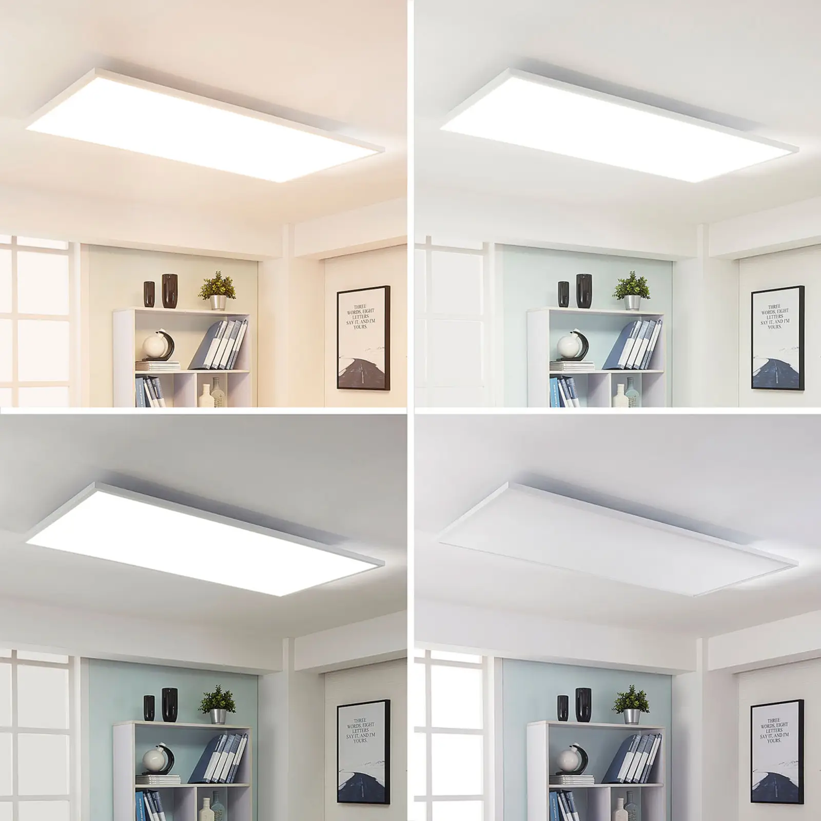 Arcchio Arya LED skydelis reguliuojamas 119 cm x 59 cm