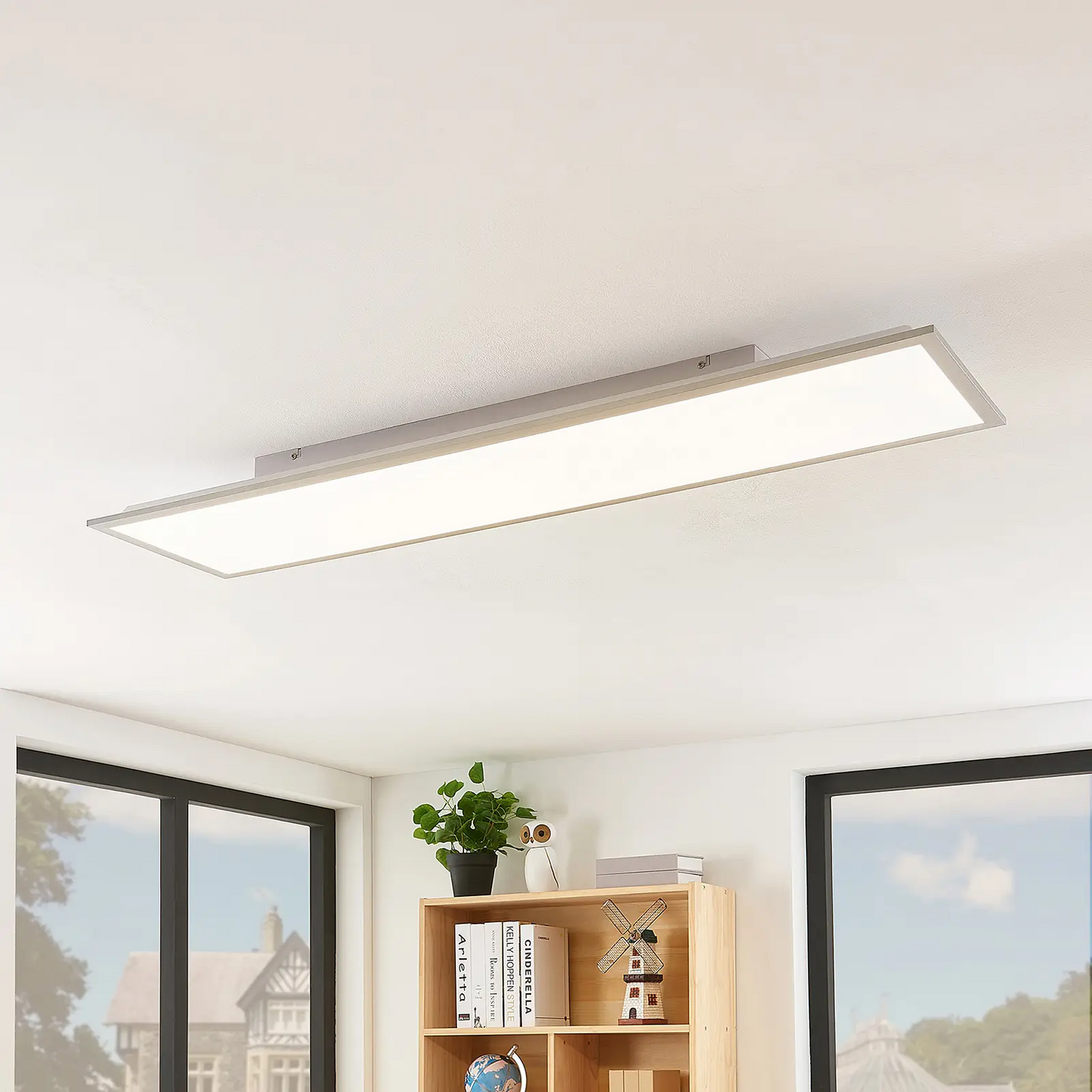 Lindby Stenley LED panelė 4000K 119cm x 29cm