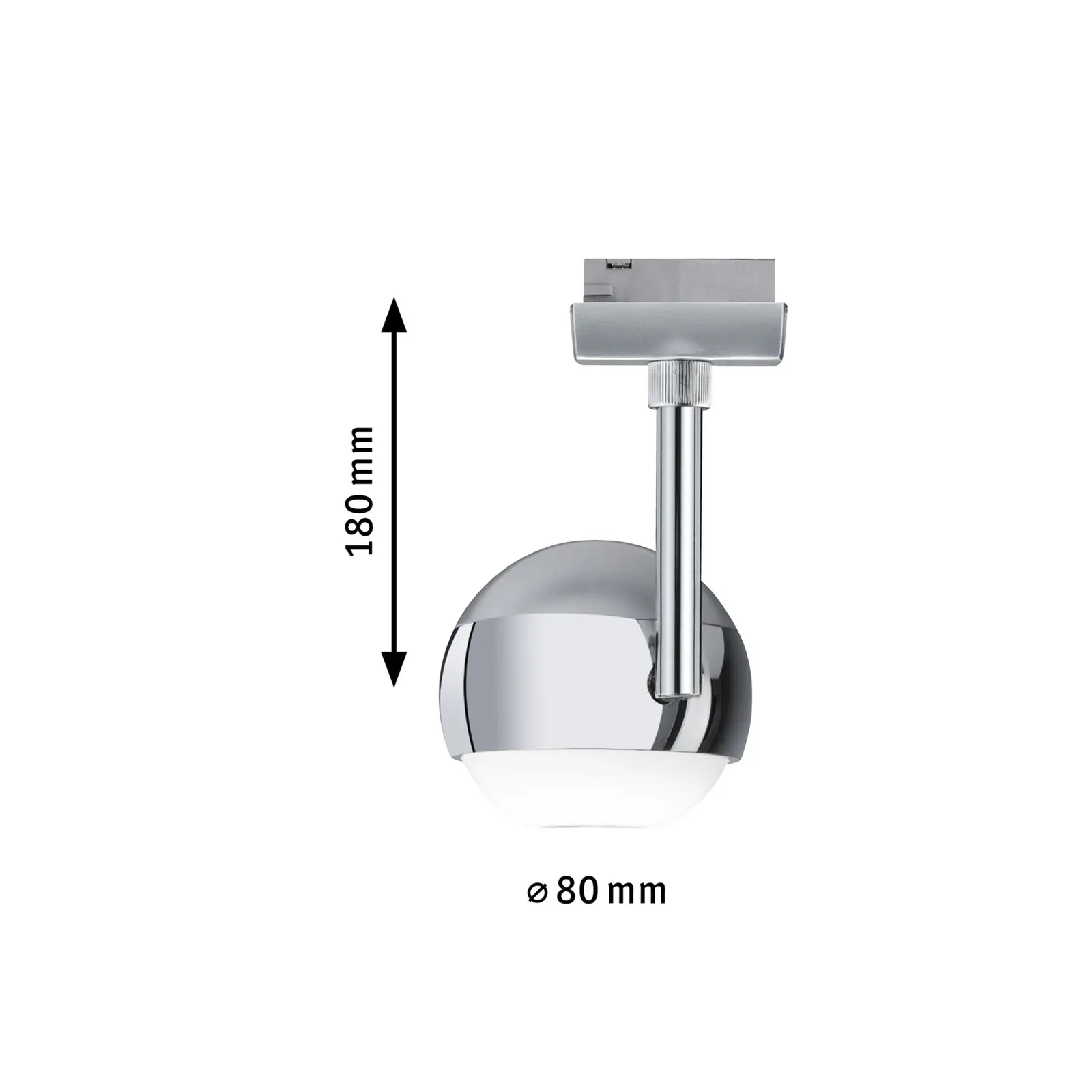 Paulmann Capsule II aukštos įtampos montavimo bėgelio šviestuvas URail Integruotas LED 6 W LED