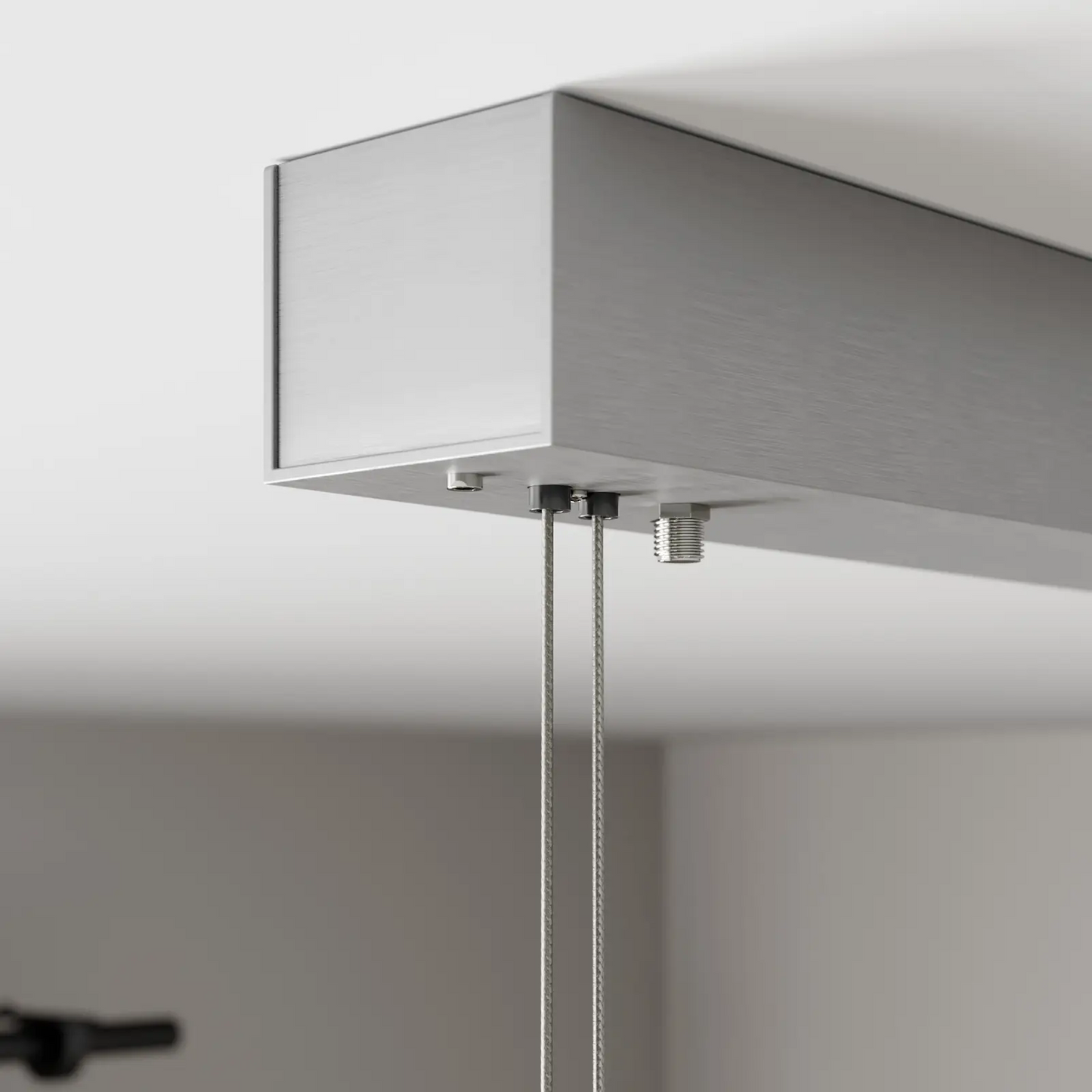 Lucande Lian LED pakabinamas šviestuvas, juodas, alu