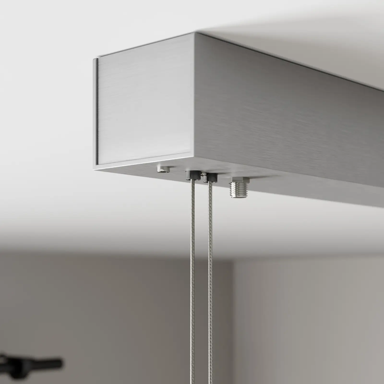 Lucande Lian LED pakabinamas šviestuvas, juodas, alu