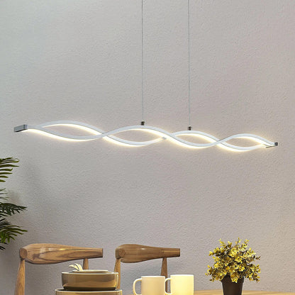 Roan LED linijinis pakabinamas šviestuvas, banguotas