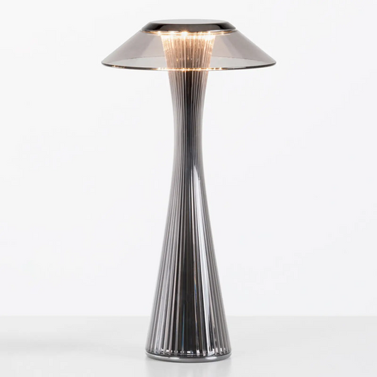 Kartell Space - LED dizainerio stalinis šviestuvas, titano