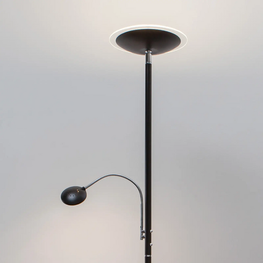 Toršeras Malea su LED + skaitymo rankena, juoda