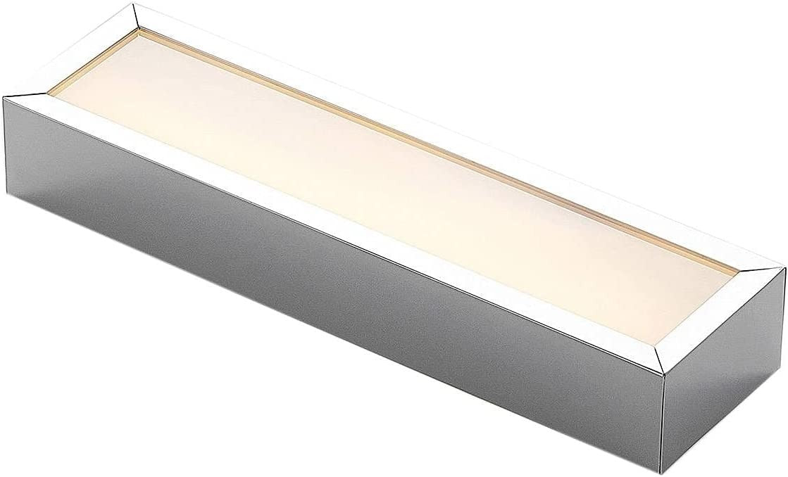 Lindby Layan LED sieninis vonios šviestuvas, chromas, 30 cm
