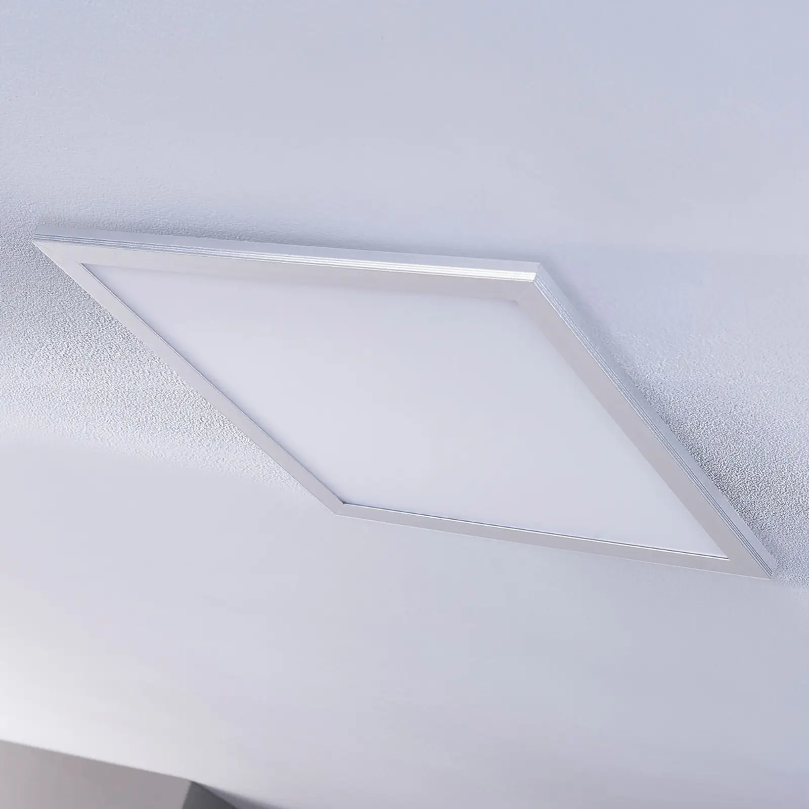 Lindby Live LED skydelis, CCT, 62cm x 62cm