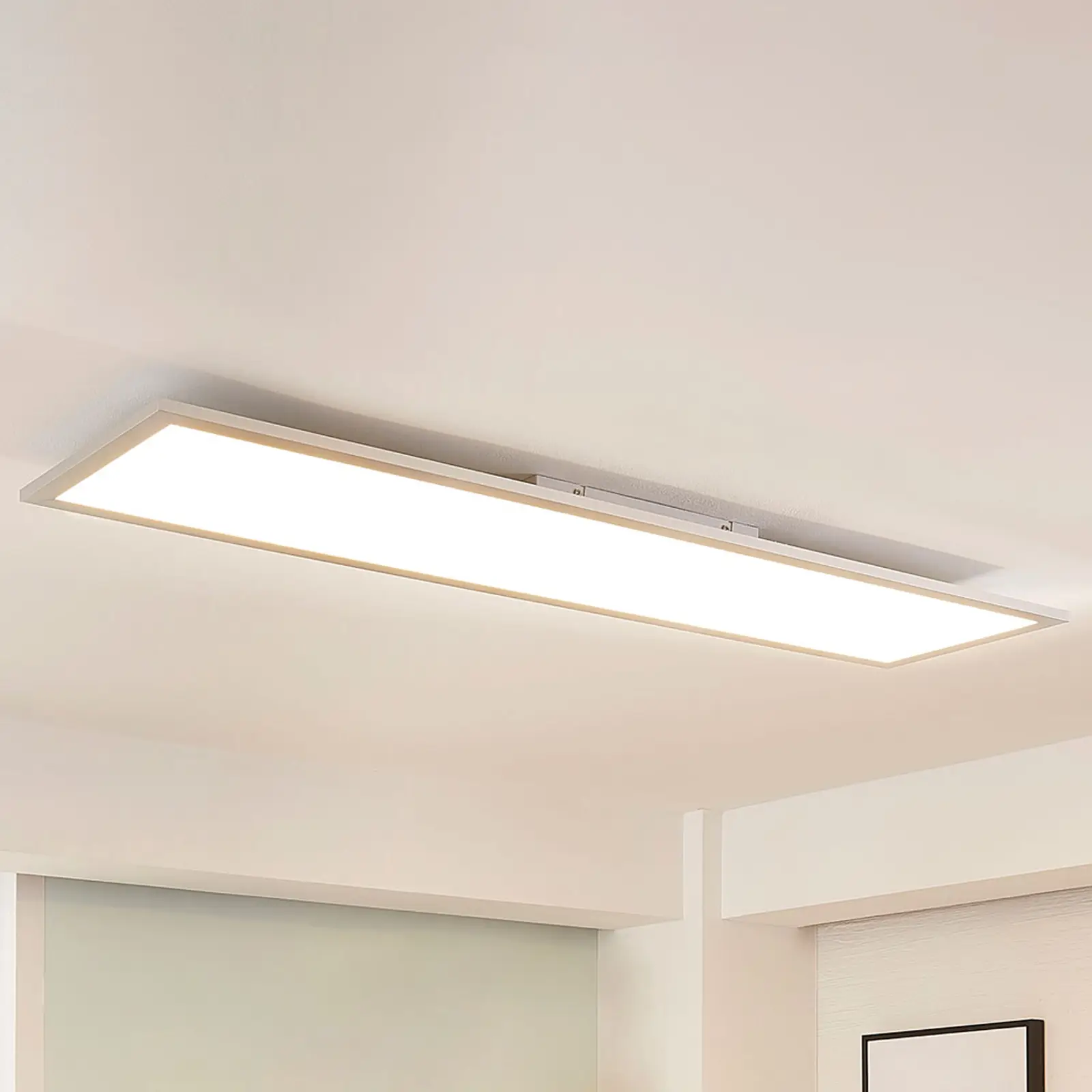 „Arcchio Lysander“ LED panelė, CCT 119cm 36W, sidabrinė
