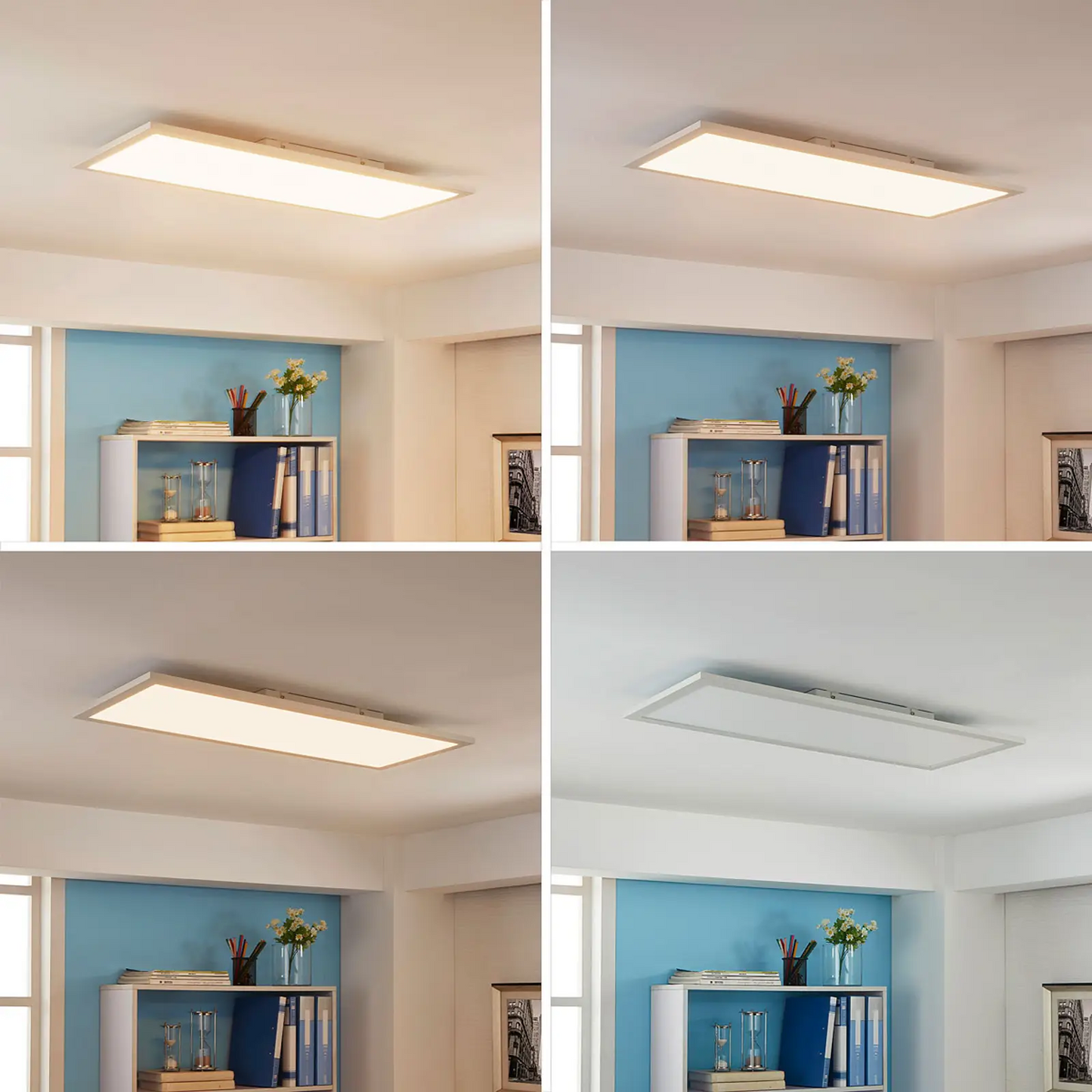 „Arcchio Enja“ LED skydelis, 79,5 cm x 29,5 cm