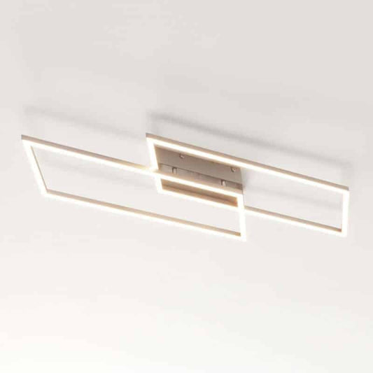 Quadra LED lubinis šviestuvas, reguliuojamas reguliavimas, 2 lempučių, 83,6 cm