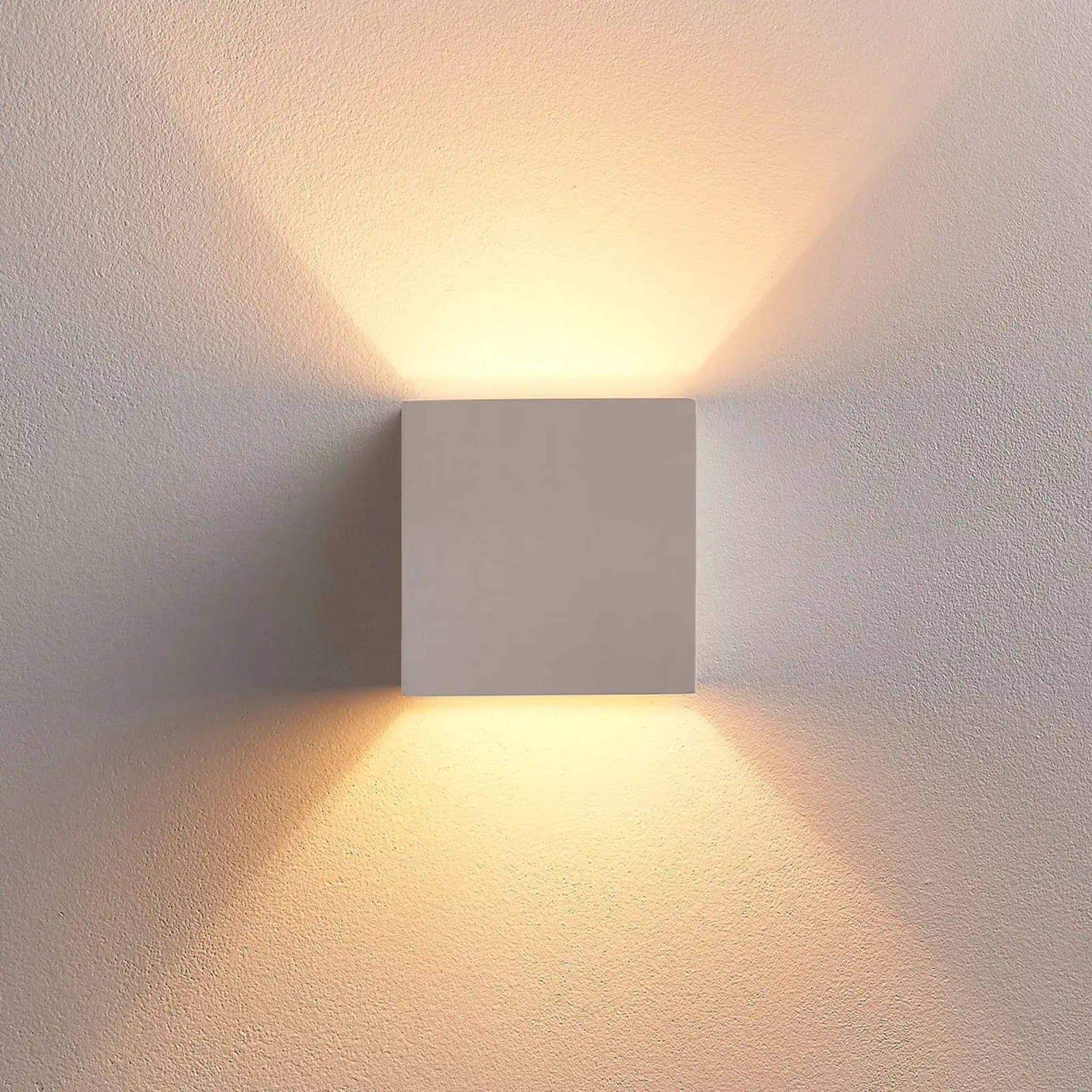 Kay LED gipso šviestuvas, šviečiantis aukštyn ir žemyn