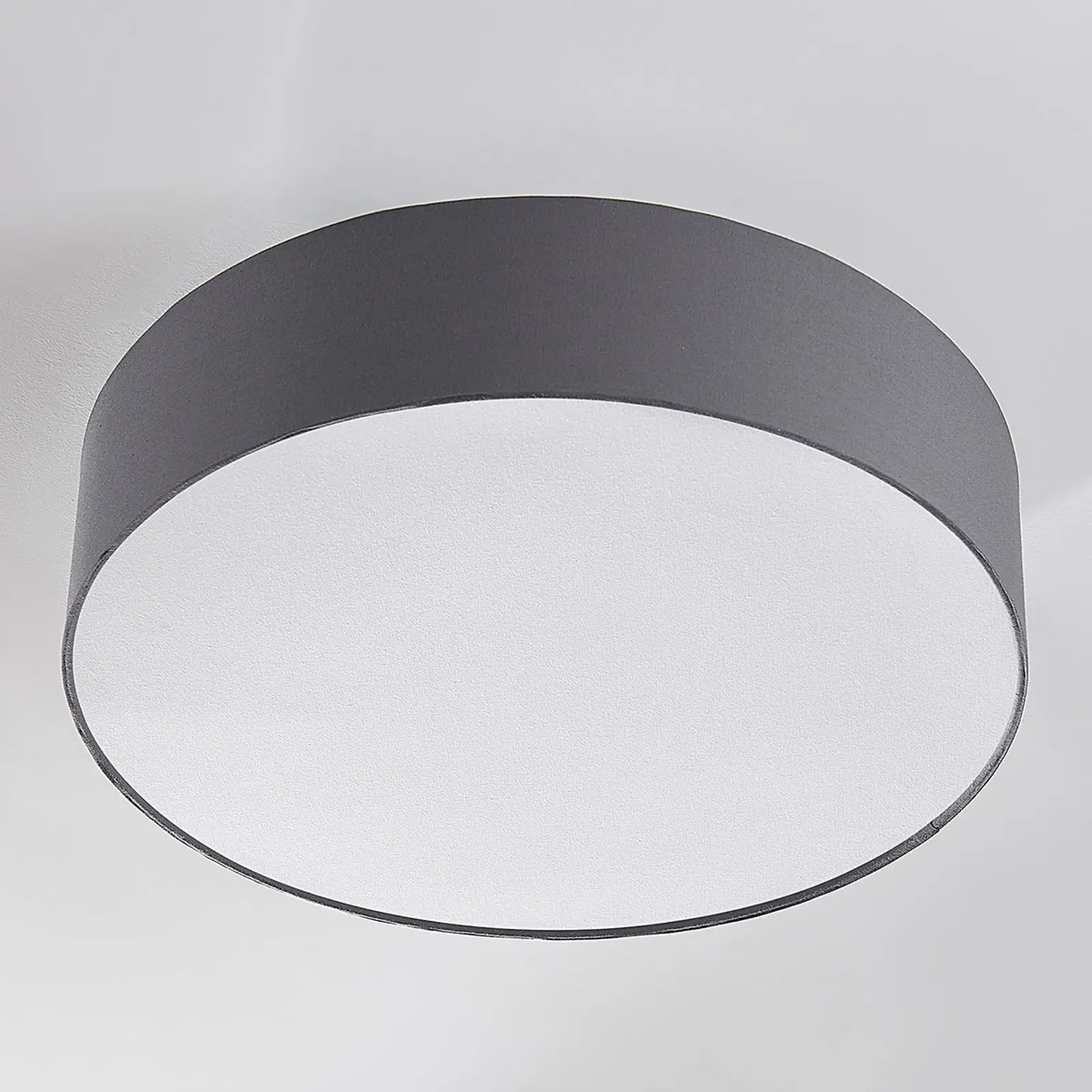 Lubinis šviestuvas Sebatin su E27 LED, 50 cm, pilkas