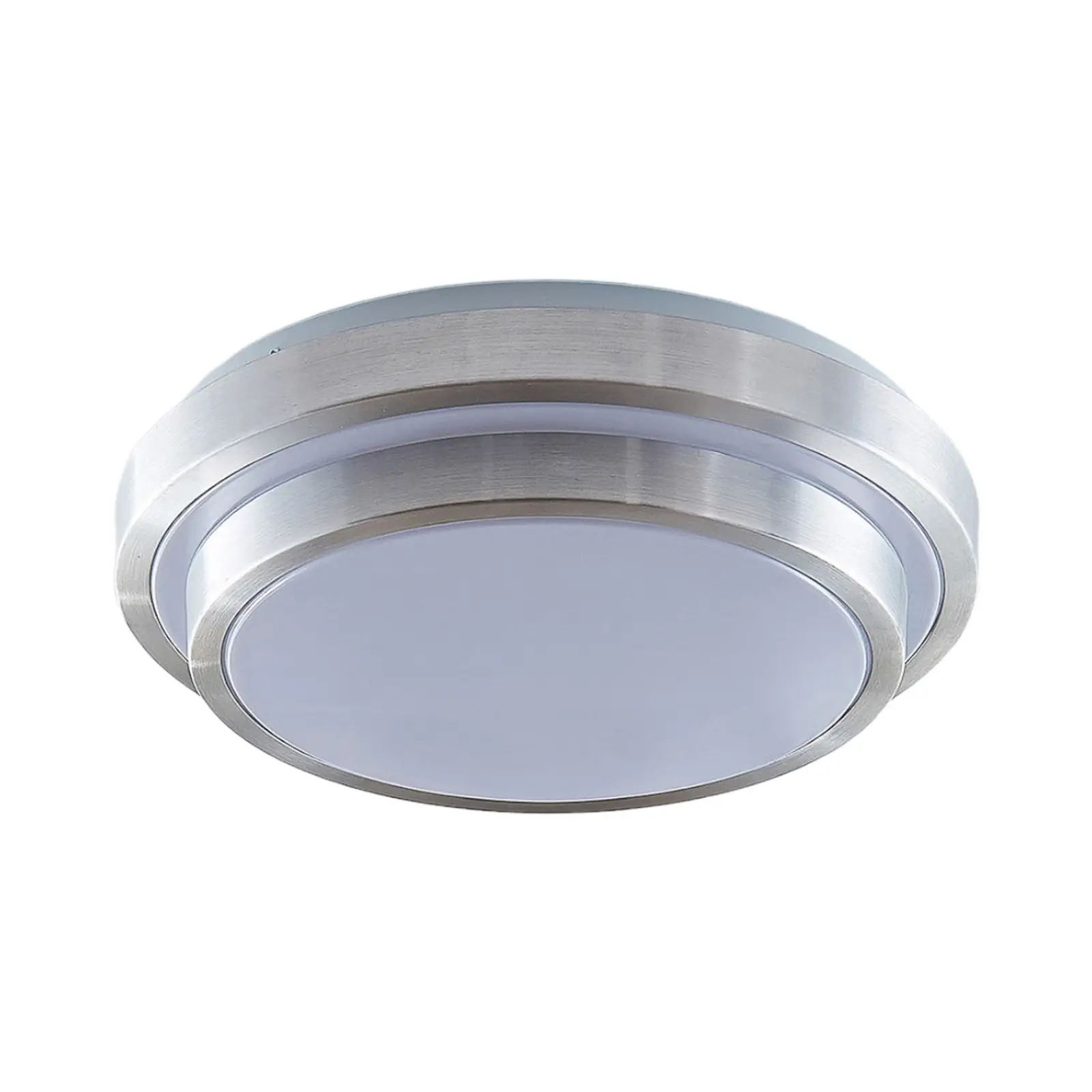 Lindby Naima LED aliuminio lubinis šviestuvas, apvalus, 41 cm