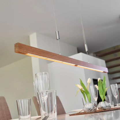 Rothfels Nora LED pakabinamas šviestuvas, natūralaus ąžuolo, 118 cm