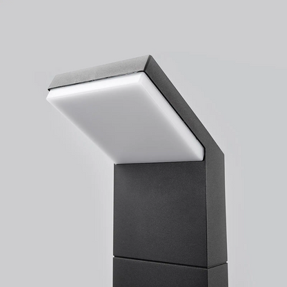 Yolena - grafito pilkos spalvos LED stulpelis, 100 cm