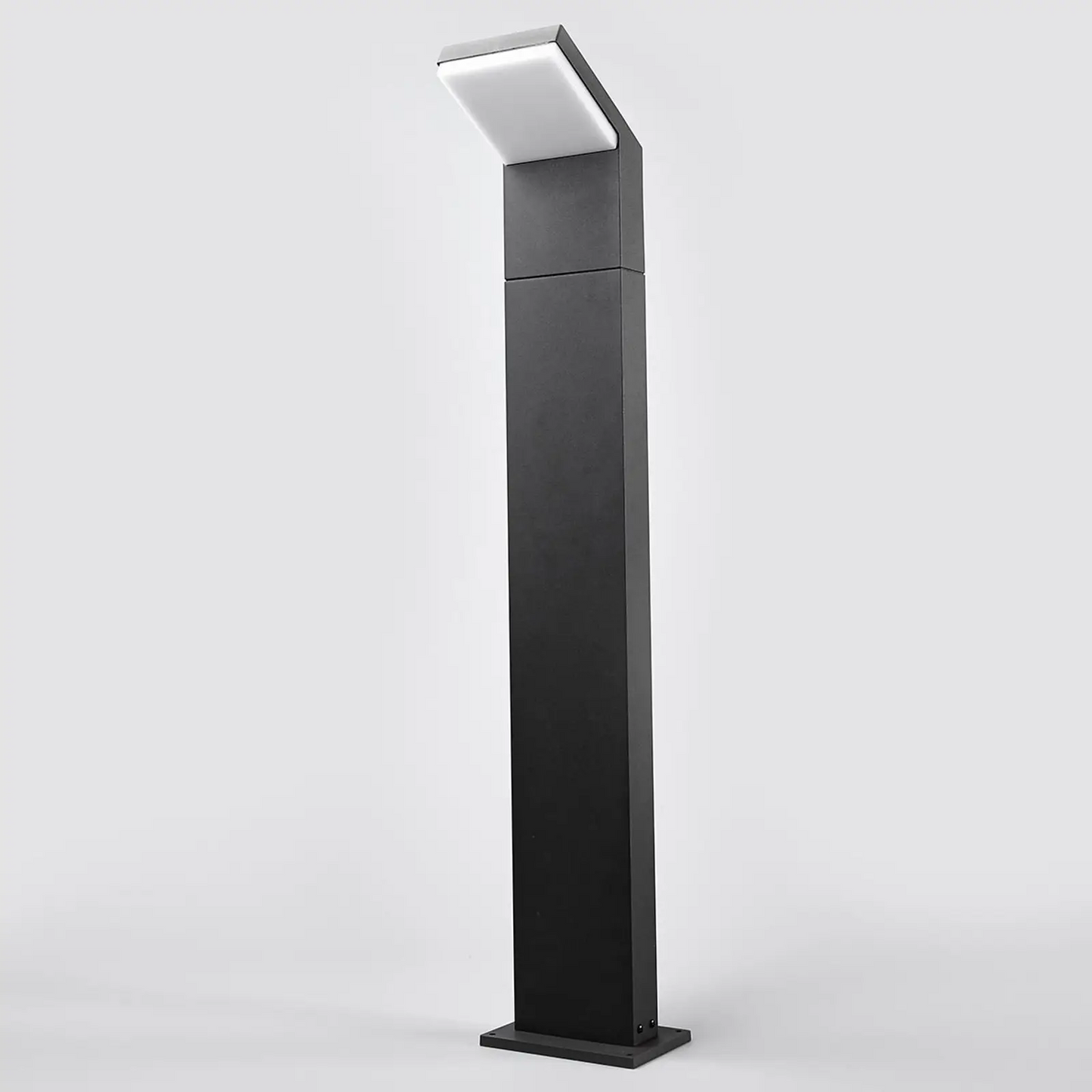 Yolena - grafito pilkos spalvos LED stulpelis, 100 cm