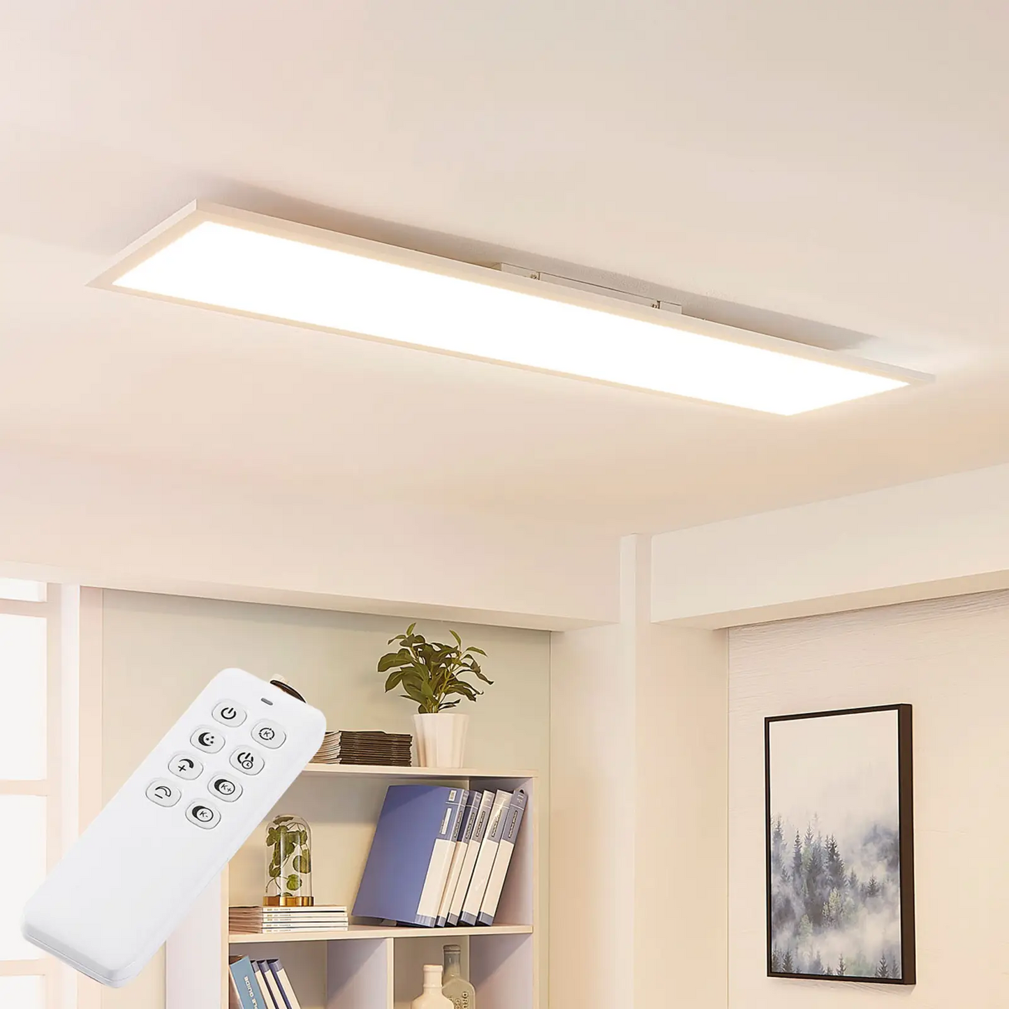 „Arcchio Lysander“ LED panelė, CCT 119cm 58W, balta