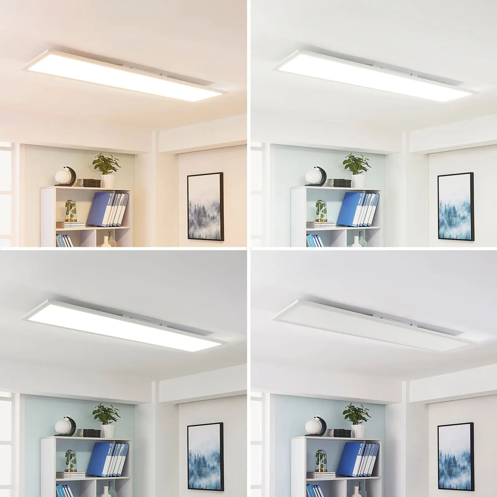 „Arcchio Lysander“ LED panelė, CCT 119cm 58W, balta
