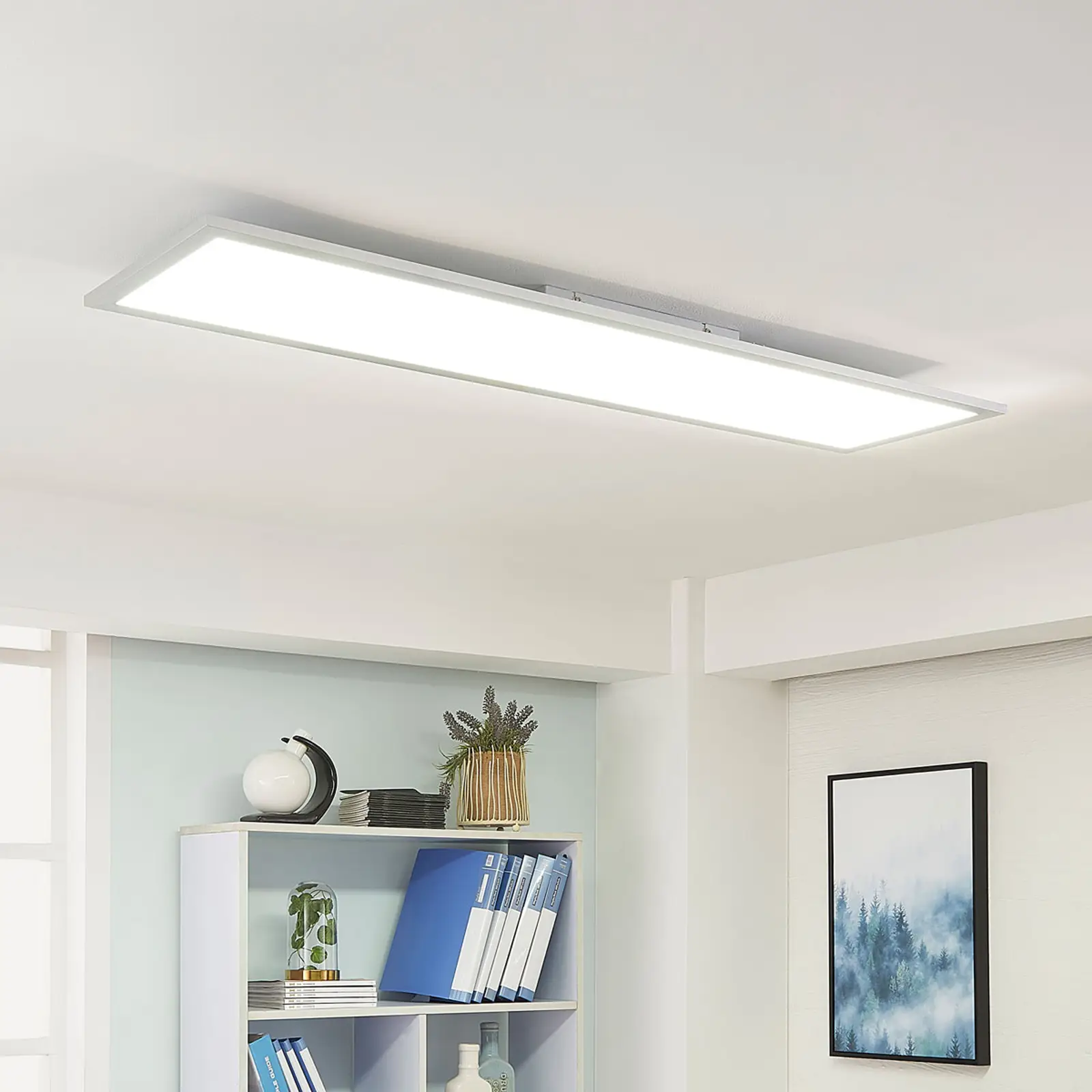 „Arcchio Lysander“ LED panelė, CCT 119cm 58W, sidabrinė