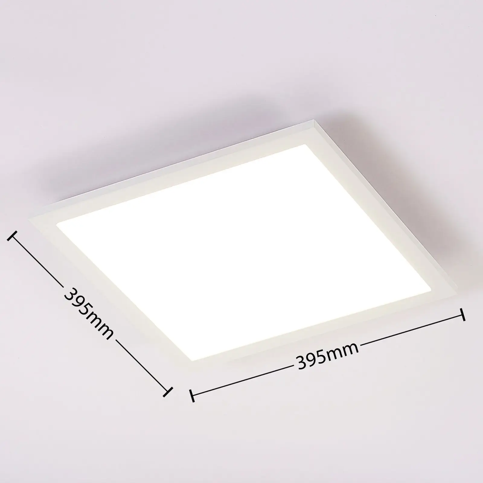 „Arcchio Lysander“ LED skydelis, CCT, 39 cm, baltas