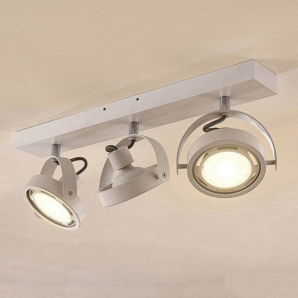 Munin LED prožektorius, pritemdomas, baltas, 3 lempučių