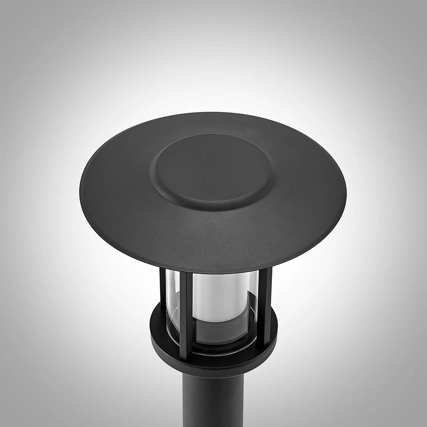 Gregory LED kelio šviesa, tamsiai pilka, su jutikliu
