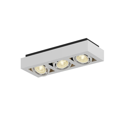 Ronka LED lubinis prožektorius, GU10, 3 lempučių, baltas