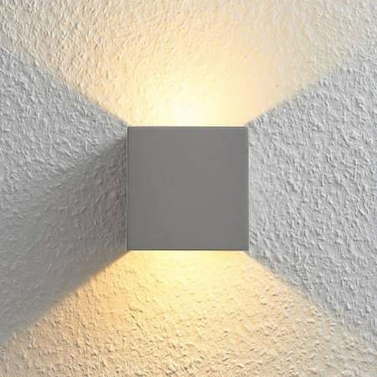 LED sieninis šviestuvas Cataleya Concrete Up&Down 11,5x11,5 cm